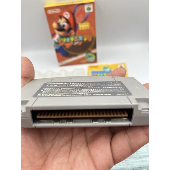 Mario Tennis 64 BOXED N64 Nintendo 64 Japan - COMPLETE - Picture 9 of 16